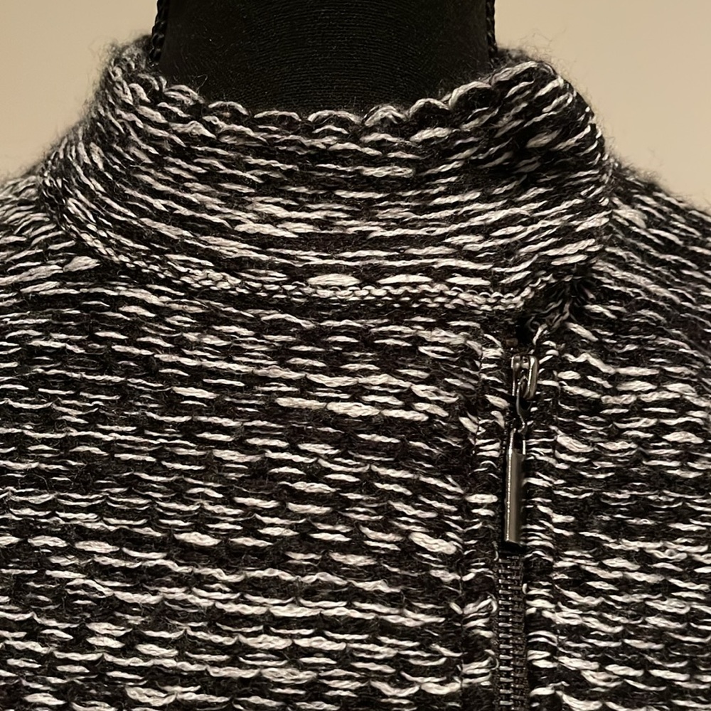 RW&CO. Zip Up Wool Blend Jacket/Cardigan. Size Small - Picture 3 of 11